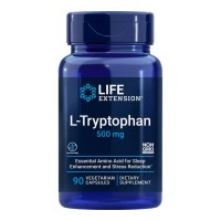 Jarrow Formulas L-Tryptophan 500 mg, 90 вегакапсул Jarrow Formulas L-Tryptophan 500 mg, 90 вегакапсул