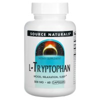 Source Naturals L-Tryptophan 500 mg, 60 капсул