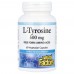Natural Factors L-Tyrosine 1000 mg, 60 вегакапсул CN16769 Natural Factors