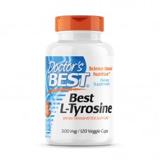Doctor's Best L-Tyrosine 500 mg, 120 капсул Doctor's Best L-Tyrosine 500 mg, 120 капсул