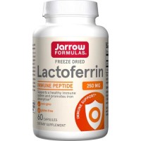Jarrow Formulas Lactoferrin 250 mg, 60 капсул Jarrow Formulas Lactoferrin 250 mg, 60 капсул