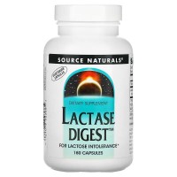 Source Naturals Lactase Digest, 180 вегакапсул Source Naturals Lactase Digest, 180 вегакапсул