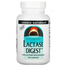 Source Naturals Lactase Digest, 180 вегакапсул Source Naturals Lactase Digest, 180 вегакапсул