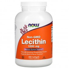 NOW Lecithin 1200 mg, 400 капсул NOW Lecithin 1200 mg, 400 капсул