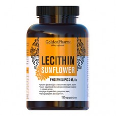 Golden Pharm Lecithin Sunflower, 120 вегакапсул