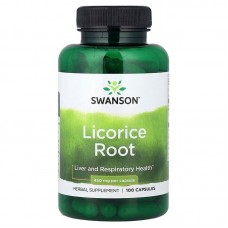 Swanson Licorice Root 450 mg, 100 капсул Swanson Licorice Root 450 mg, 100 капсул