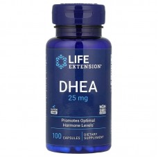Life Extension DHEA 25 mg, 100 капсул