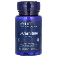 Life Extension L-Carnitine 500 mg, 30 вегакапсул Life Extension L-Carnitine 500 mg, 30 вегакапсул