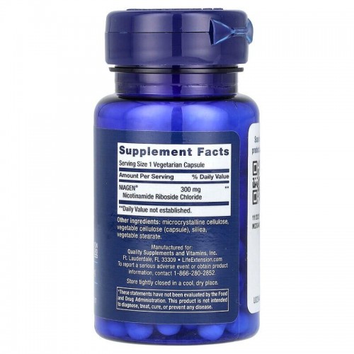 Life Extension NAD+ Cell Regenerator 300 mg, 30 вегакапсул CN17290 Life Extension Life Extension NAD+ Cell Regenerator 300 mg, 30 вегакапсул CN17290 Life Extension