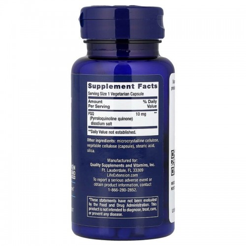 Life Extension PQQ 10 mg, 30 вегакапсул CN17293 Life Extension Life Extension PQQ 10 mg, 30 вегакапсул CN17293 Life Extension