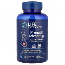 Life Extension Prenatal Advantage, 120 капсул