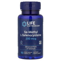 Life Extension Se-Methyl L- Selenocysteine 200 mcg, 90 вегакапсул
