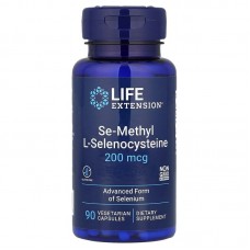 Life Extension Se-Methyl L- Selenocysteine 200 mcg, 90 вегакапсул Life Extension Se-Methyl L- Selenocysteine 200 mcg, 90 вегакапсул
