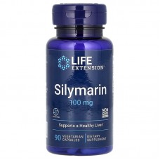 Life Extension Silymarin 100 mg, 90 вегакапсул
