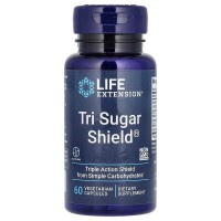 Life Extension Tri Sugar Shield, 60 вегакапсул Life Extension Tri Sugar Shield, 60 вегакапсул