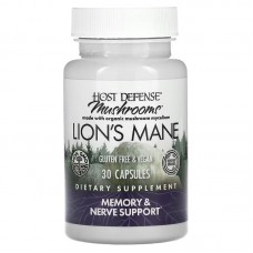 Host Defense Lion's Mane, 30 вегакапсул Host Defense Lion's Mane, 30 вегакапсул