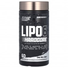 Nutrex Research Lipo-6 Hardcore, 60 капсул