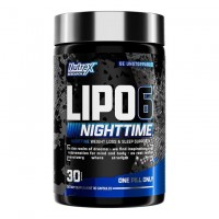 Nutrex Research Lipo-6 Black NightTime Ultra Concentrate, 30 капсул