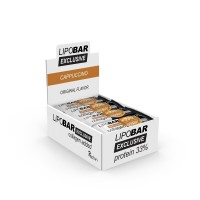 LipoBar Exclusive Protein Bar, 20*50 грамм - Капучино LipoBar Exclusive Protein Bar, 20*50 грамм - Капучино