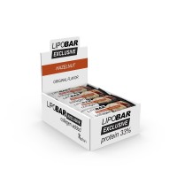 LipoBar Exclusive Protein Bar, 20*50 грамм - Фундук LipoBar Exclusive Protein Bar, 20*50 грамм - Фундук