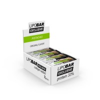 LipoBar Exclusive Protein Bar, 20*50 грамм - Фисташка LipoBar Exclusive Protein Bar, 20*50 грамм - Фисташка