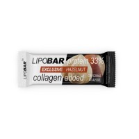 LipoBar Exclusive Protein Bar, 50 грамм - Фундук LipoBar Exclusive Protein Bar, 50 грамм - Фундук