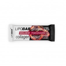 LipoBar Exclusive Protein Bar, 50 грам - Гранат