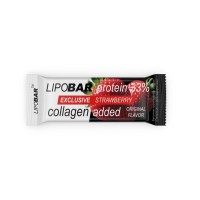LipoBar Exclusive Protein Bar, 50 грамм - Клубника LipoBar Exclusive Protein Bar, 50 грамм - Клубника