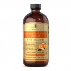 Solgar Calcium Magnesium Citrate with Vitamin D3 Liquid, 473 мл - Ананас-ваніль Solgar Calcium Magnesium Citrate with Vitamin D3 Liquid, 473 мл - Ананас-ваніль