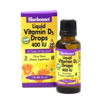 Bluebonnet Nutrition Liquid Vitamin D3 400 IU, 30 мл