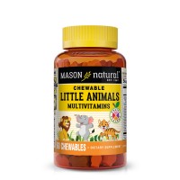 Mason Natural Little Animals Multivitamins Chewable, 60 жевательных таблеток Mason Natural Little Animals Multivitamins Chewable, 60 жевательных таблеток