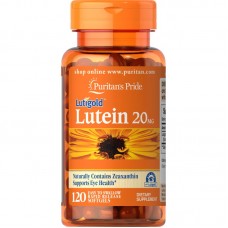 Puritan's Pride Lutein 20 mg with Zeaxanthin, 120 капсул Puritan's Pride Lutein 20 mg with Zeaxanthin, 120 капсул