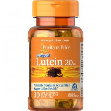 Puritan's Pride Lutein 20 mg, 30 капсул Puritan's Pride Lutein 20 mg, 30 капсул