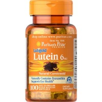 Puritan's Pride Lutein 6 mg, 100 капсул Puritan's Pride Lutein 6 mg, 100 капсул