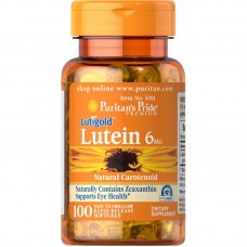 Puritan's Pride Lutein 6 mg, 100 капсул Puritan's Pride Lutein 6 mg, 100 капсул