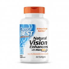 Doctor's Best Natural Vision Enhancers, 60 капсул Doctor's Best Natural Vision Enhancers, 60 капсул