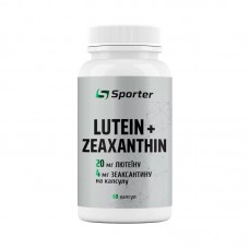 Sporter Lutein + Zeaxanthin, 60 капсул Sporter Lutein + Zeaxanthin, 60 капсул