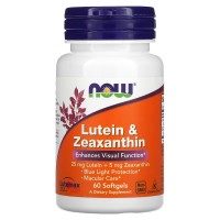 NOW Lutein & Zeaxanthin, 60 капсул NOW Lutein & Zeaxanthin, 60 капсул
