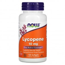NOW Lycopene 10 mg, 120 капсул NOW Lycopene 10 mg, 120 капсул