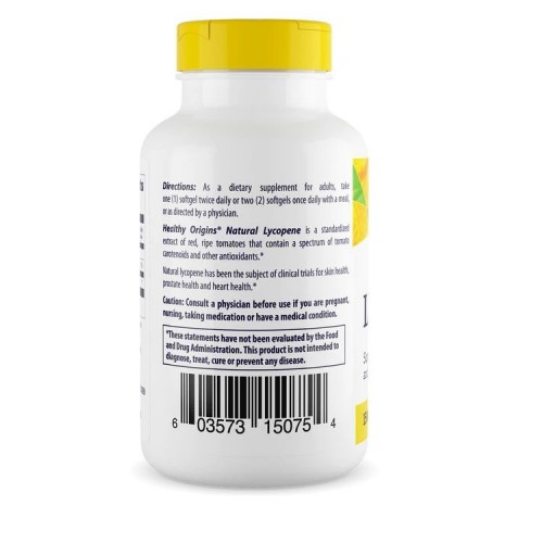 Healthy Origins Lycopene 15 mg, 180 капсул CN13732 Healthy Origins Healthy Origins Lycopene 15 mg, 180 капсул CN13732 Healthy Origins