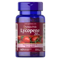 Puritan's Pride Lycopene 20 mg, 60 капсул Puritan's Pride Lycopene 20 mg, 60 капсул