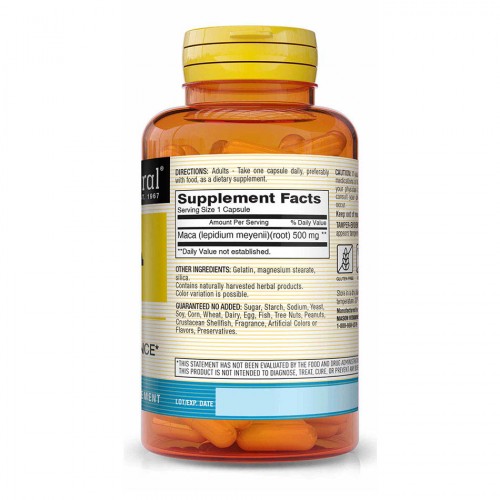 Mason Natural Maca 500 mg, 60 капсул CN11303 Mason Natural Mason Natural Maca 500 mg, 60 капсул CN11303 Mason Natural