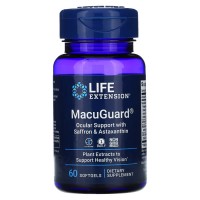 Life Extension MacuGuard Ocular Support with Saffron & Astaxanthin, 60 капсул Life Extension MacuGuard Ocular Support with Saffron & Astaxanthin, 60 капсул