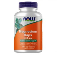 NOW Magnesium 400 mg, 180 вегакапсул NOW Magnesium 400 mg, 180 вегакапсул