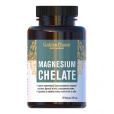 Golden Pharm Magnesium Chelate, 90 вегакапсул