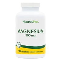 Natures Plus Magnesium 200 mg, 180 таблеток