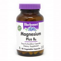 Bluebonnet Nutrition Magnesium plus B6, 90 вегакапсул Bluebonnet Nutrition Magnesium plus B6, 90 вегакапсул