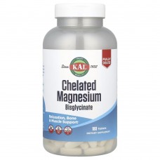 KAL Chelated Magnesium Bisglycinate, 180 таблеток