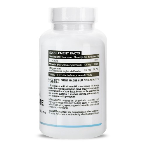 Progress Nutrition Magnesium Bisglycinate, 90 капсул CN16448 Progress Nutrition Progress Nutrition Magnesium Bisglycinate, 90 капсул CN16448 Progress Nutrition