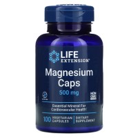Life Extension Magnesium Caps 500 mg, 100 вегакапсул Life Extension Magnesium Caps 500 mg, 100 вегакапсул